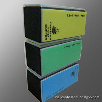 Professional Four-way Fluorescence Color Nail Buffer
